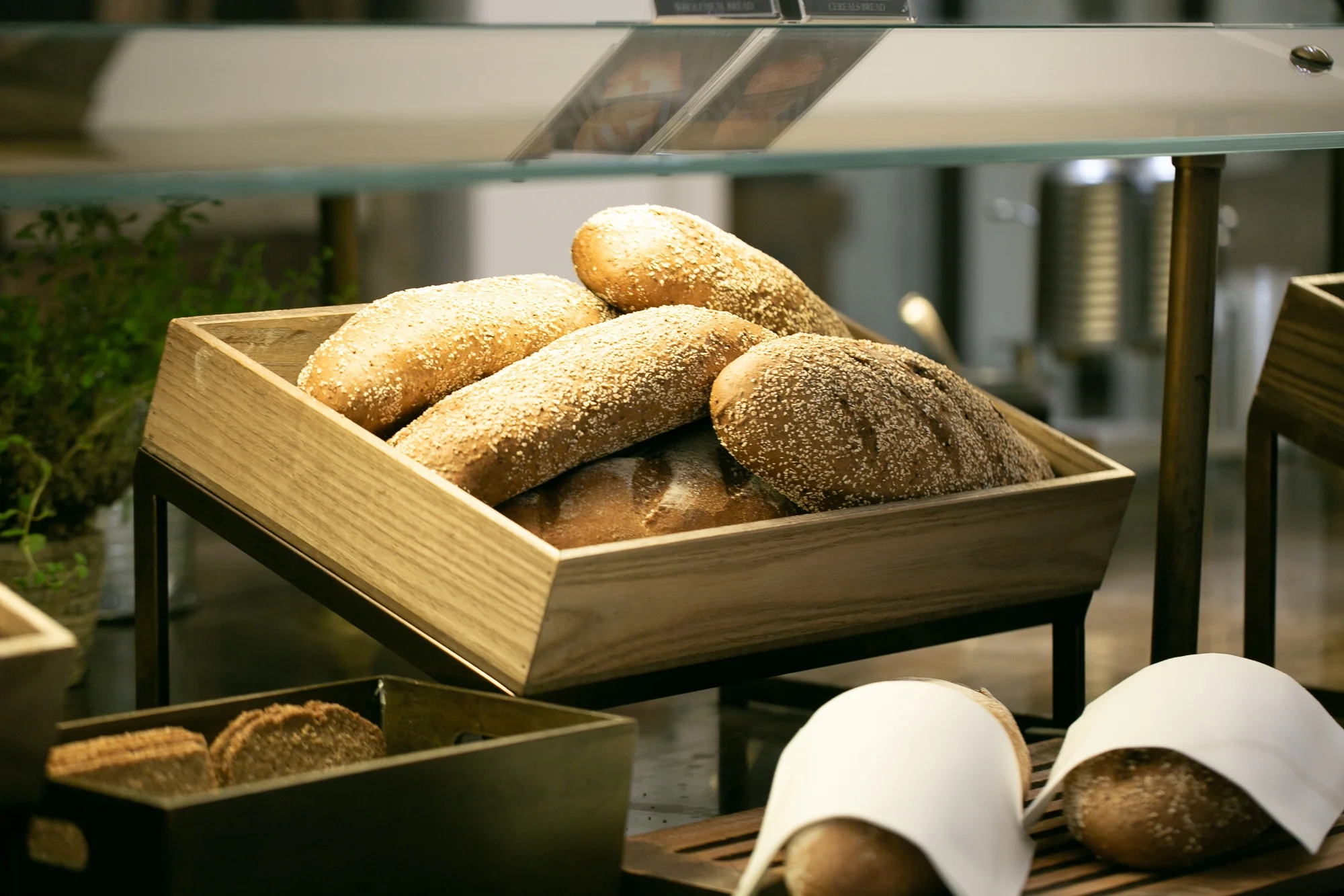 Gallery ristorante - dettaglio selezione pane