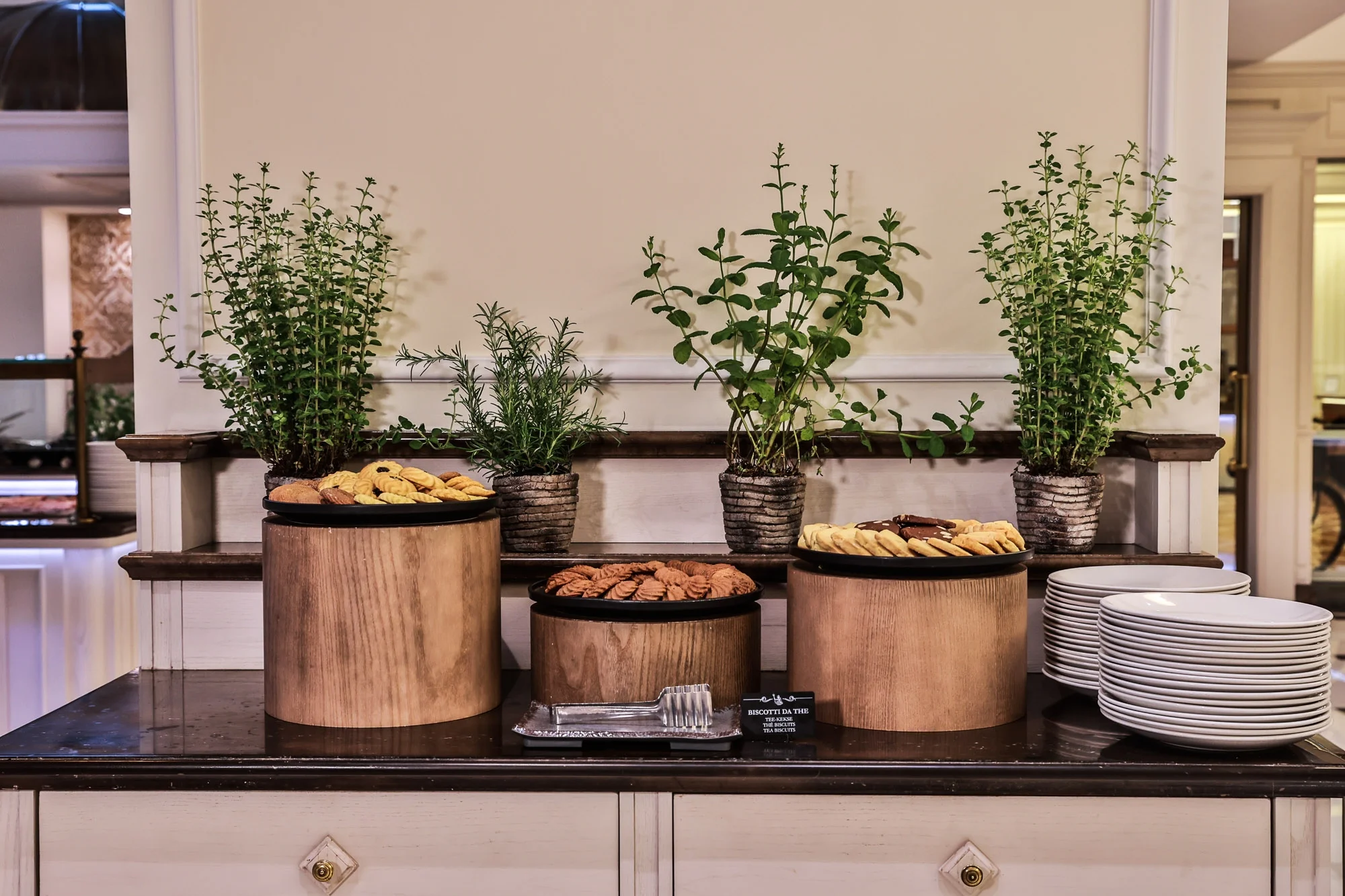 Gallery ristorante - dettaglio selezione biscotti