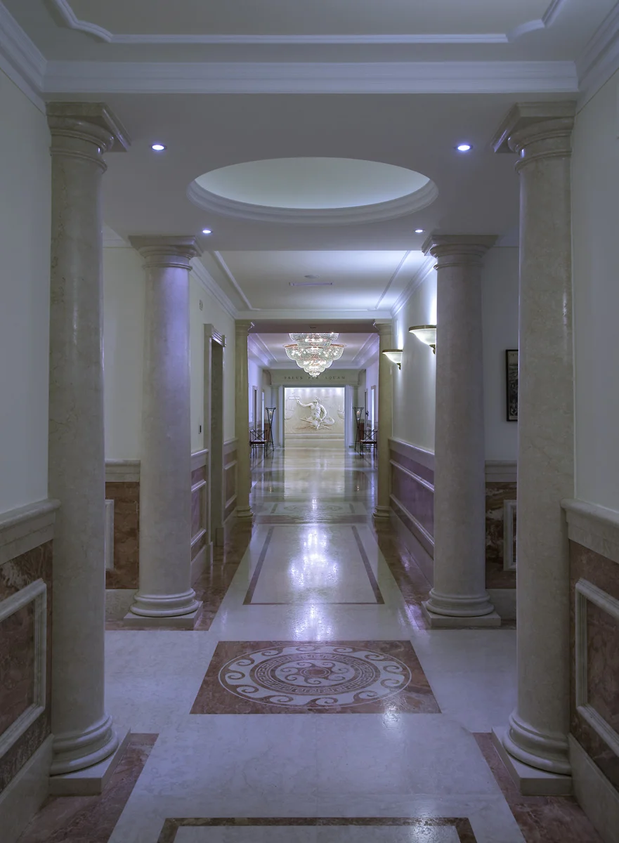 Gallery thermae - corridoio dell'area dedicata alle cure